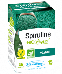 Spiruline - Vitarmonyl, minceur, beauté, vitalité et bien-être
