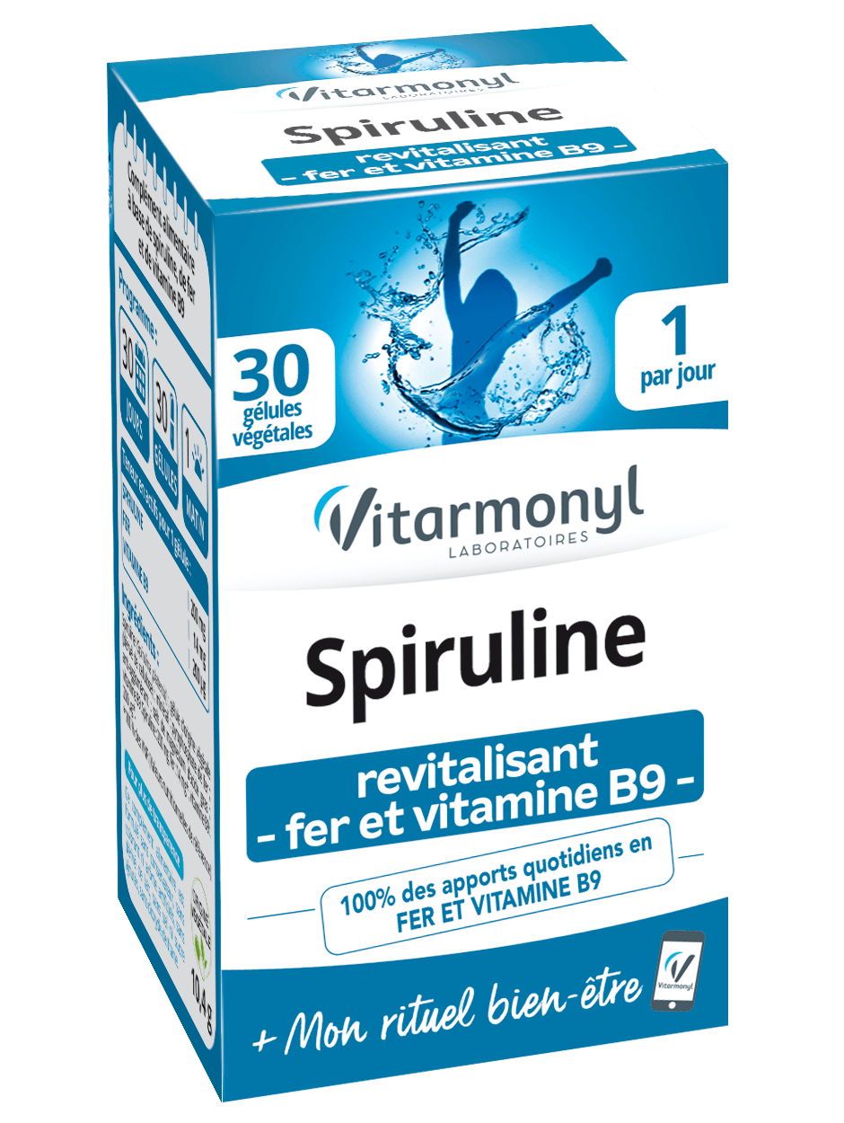 Spiruline - Fer - Vitamine B9